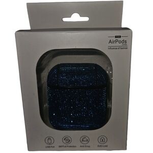 Apple Blue Sparkle Airpod Case Protector